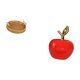thumbnail image 5 of Cestas De Frutas Tejidas, Cuenco Para Servir Bocadillos, Cesta De Frutas, Plato De Pan Para Escritorio, Estatua, Adorno De Simulación, Obra De Arte, Decoración Del Hogar, Figura De Cerámica,, 5 of 8