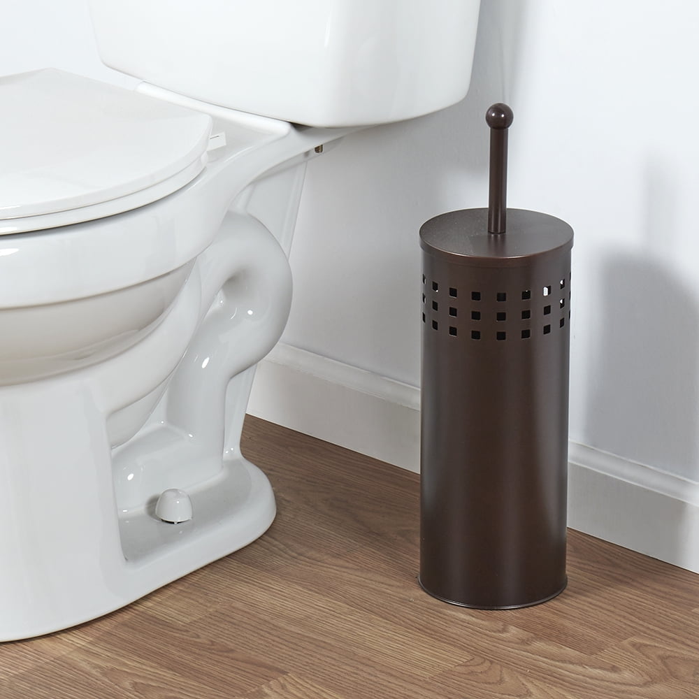 Bronze toilet clearance plunger holder