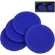 thumbnail image 1 of Posavasos para coche, paquete de 4 posavasos de PVC Wisdompro, accesorios universales antideslizantes para el interior del vehículo, posavasos para mujer (7 cm de diámetro, azul), 1 of 5