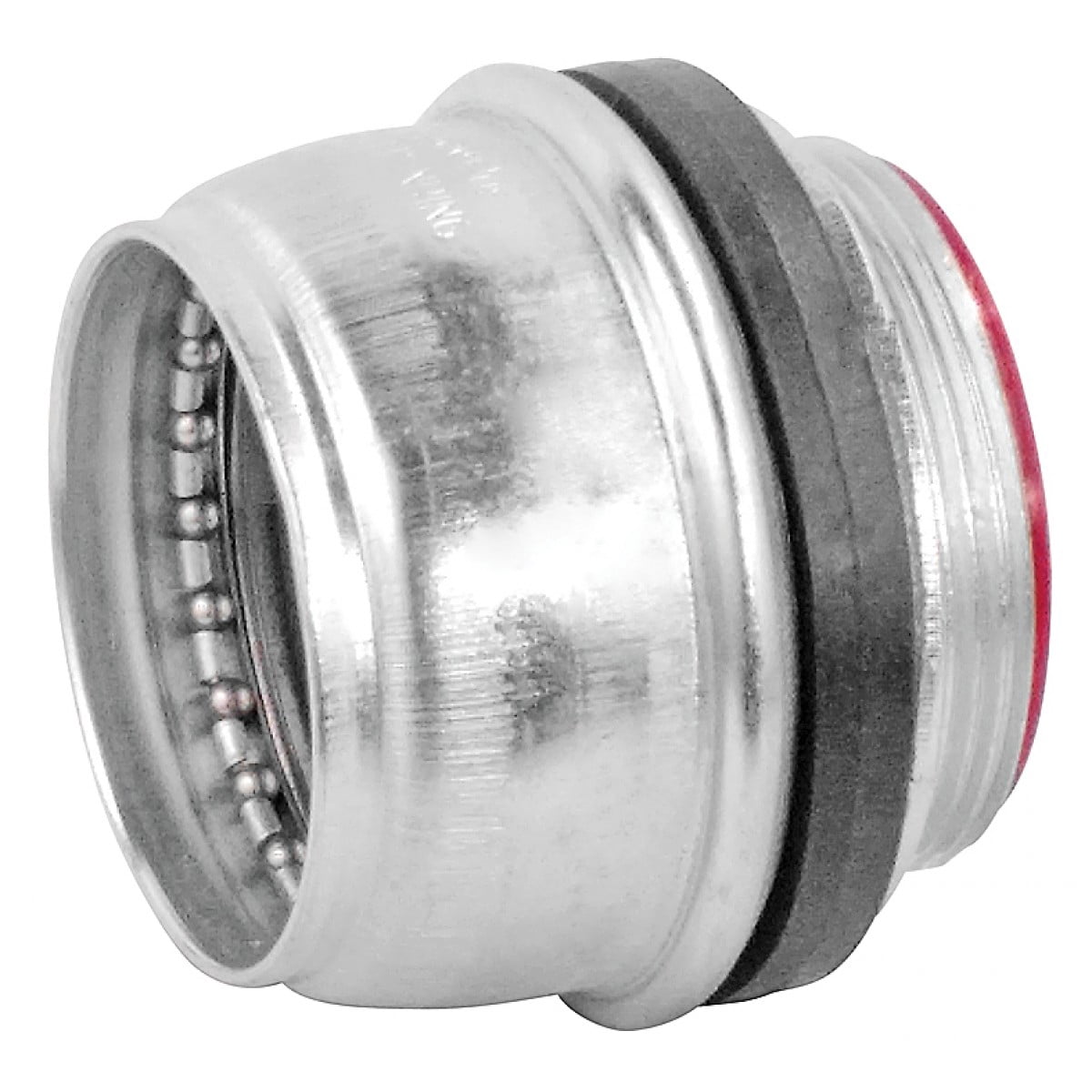 1 Pc, Snap In Emt Connector, 4 In., Insulated