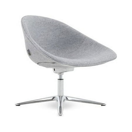 UPC: 0656292605111 | StyleWorks Paris Lounge Chair 4-star Base – Gray – 24  Seat Width x 19  Seat Depth – 20.3  Width x 31  Depth x 29.5  Height – 1 Each