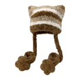 thumbnail image 4 of Gorro de Orejas de Gato Strade Fareast Limited Invierno Azul y Gris, 4 of 5
