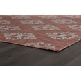 thumbnail image 5 of Veranda Transitional 6.7' x 9.6' Terra and Light Beige Polypropylene Outdoor Area Rug, 5 of 8
