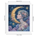 thumbnail image 2 of Paint By Numbers Kit for Adults Beginner - DIY Dreamy Celestial Portrait Enchantment Canvas Painting Kits for Adults, Frameless Paint By Number for Adults for Home Wall Decor 16x20 Inch, 2 of 7