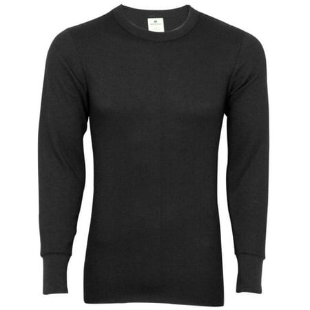 Indera - Mens Long Sleeve Thermal Top 800LS - Choose Regular, Tall, Extra Size or King Size - Base Layer - 30 Day Guarantee - FREE (Best Snowboarding Base Layer)