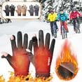 thumbnail image 6 of Nkmbld Winter Thermal Gloves for Men Women, Waterproof Anti-Slip Warm Fleece Gloves for Cycling Biking Walking Sporting Driving Outdoor Sports, 6 of 8