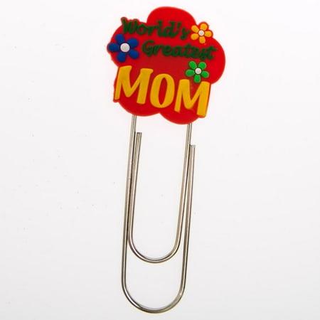 - World's Greatest Mom Clip Bookmark