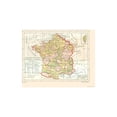 thumbnail image 2 of Historic Map - France Industries - Cortambert 1880 - Vintage Wall Art, 2 of 4