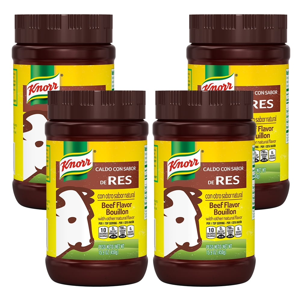 (4 Pack) Knorr Granulated Bouillon Beef 15.9 oz