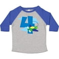 thumbnail image 3 of Inktastic 4th Birthday Airplane Pilot Childs Boys Toddler T-Shirt, 3 of 5