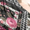 thumbnail image 3 of Pioneer Flower Floral Print Pattern Blanket,Comfortable Soft Flannel Throw Blanket,All Season,Warm Lightweight Blankets for Sofa Bed Couch Living Room Chair,30"x40", 3 of 4