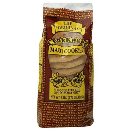 Cook Kwee's Chocolate Chip Macadamia Nut Cookies, 6 (Best Way To Store Chocolate Chips)
