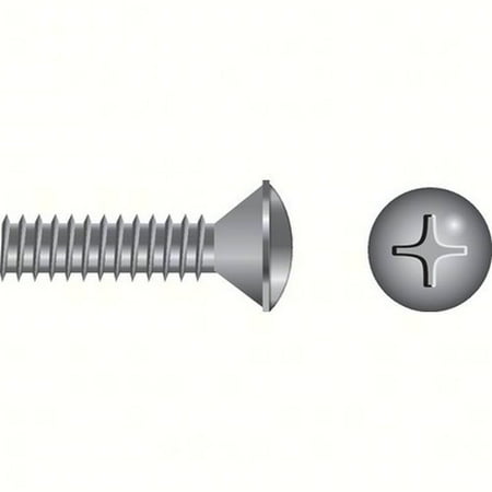 

SeaChoice 59689; 8-32 X 1-1/2 Phillips Head Oval Machine Screw 6/ Bag (Pack Of 10)