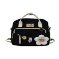 thumbnail image 1 of CNKOO Fashion Women School Contrast Color Patchwork Large Capacity Backpack Handbag, 1 of 9
