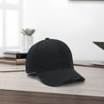 thumbnail image 3 of Opolski Men Outdoor Hat Women Peaked Adjustable Long Brim Baseball Hat for Men Women Sun Anti uv Solid Color Outdoor Black, 3 of 8