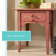 (3 pack) Waverly Inspirations Chalk Paint, Ultra Matte, Ivory, 8 fl oz