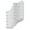 Low-Cut White, variant on 3-Pack Unisex Cotton Athletic Running Low-Cut Cushioned Socks 9-11, White