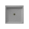 thumbnail image 4 of Swan SS-3636-010 36" x 36" Swanstone Shower Base (Drain Included), Available in Various Colors, 4 of 7