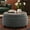 Dark Grey, variant on AFO Round Storage Ottoman with Storage & Reversible Tray, Multi-Functional Footrest, Sturdy & Stylish Small Coffee Table , Beige