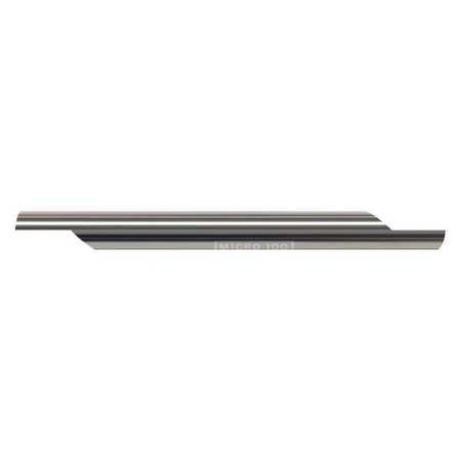 Micro 100 SR-125-12 Round Blank Solid Carbide Tool 12 Overall Length 1/8 Shank Diameter 