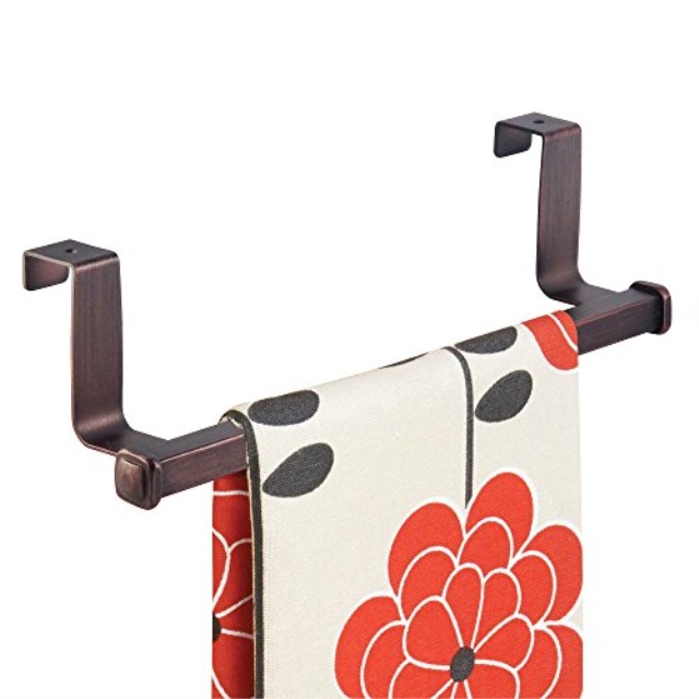interdesign marcel kitchen dish towel bar holder