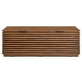 thumbnail image 5 of Modway Render Particleboard and Laminate Storage Bench in Walnut, 5 of 8