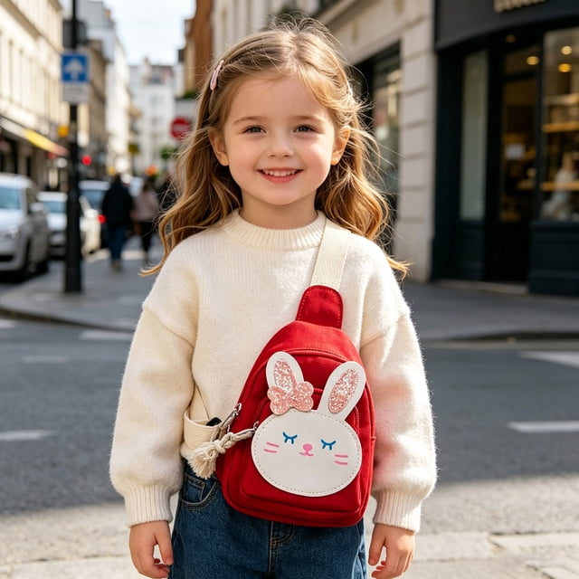 Kids Chest Waist Bag Trendy Mini Crossbody Bag Lightweight Outdoor Casual Sling Bag Fashion Versatile Small Shoulder Backpack For Boys Girls Toddlers Daily