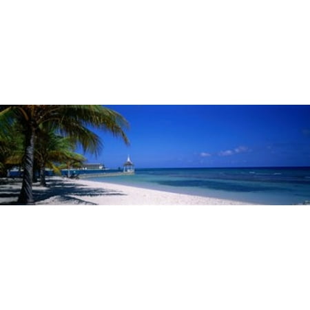 Montego Wine - Beach At Half Moon Hotel Montego Bay Jamaica Poster Print