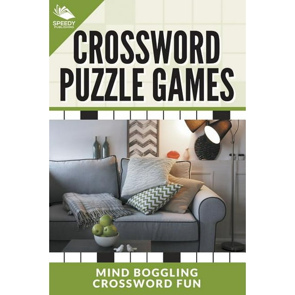 Crossword Puzzle Games: Mind Boggling Crossword Fun (Paperback)