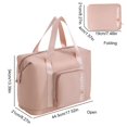 thumbnail image 5 of Gym Bag Large Capacity Travel Bag Business Trip Bag Foldable Fitness Bag, 5 of 18