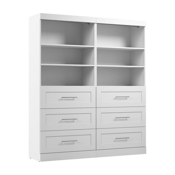 Pur by Bestar 72" Storage Kit in White
