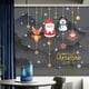 thumbnail image 2 of 5 adhesivos navideños para ventanas, copos de nieve navideños, adornos reutilizables para ventanas navideñas, suministros para fiestas DIY (estilo2), 2 of 5