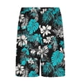thumbnail image 5 of Stamzod Men's Swimwear Quick Dry Swim Trunks with Compression Liner Summer Beach Bathing Suit Blue O L, 5 of 6