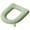 Green, variant on Washable Plush Toilet Seat Cover Pads - Soft, Thick & Warmer for Round/Oval Seats. Zipper Closure, Brown!