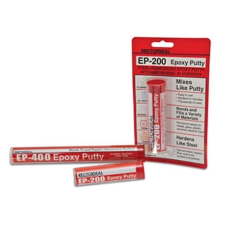 Rectorseal Ep-200 Two-In-One Epoxy Putty Stick Carded