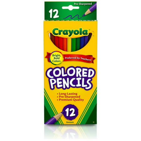Crayola Colored Pencils 12 Each (Pack of 6)