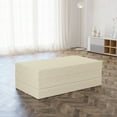 thumbnail image 3 of Vintage Foldable Mattress, Simplistic Romantic Floral, 78.7" x 47.2", Beige and White, by Ambesonne, 3 of 6