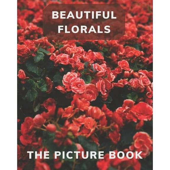 Beautiful Florals: The Picture Book for Florals a Gift Book for Alzheimer's Patients and Seniors with Dementia . (Paperback)