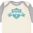 thumbnail image 4 of Inktastic Banner Bride's Team Boys or Girls Long Sleeve Baby Bodysuit, 4 of 5
