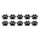 thumbnail image 1 of 10pcs perro pata negro pata plancha en parches bordados apliques paño de costura, 1 of 7