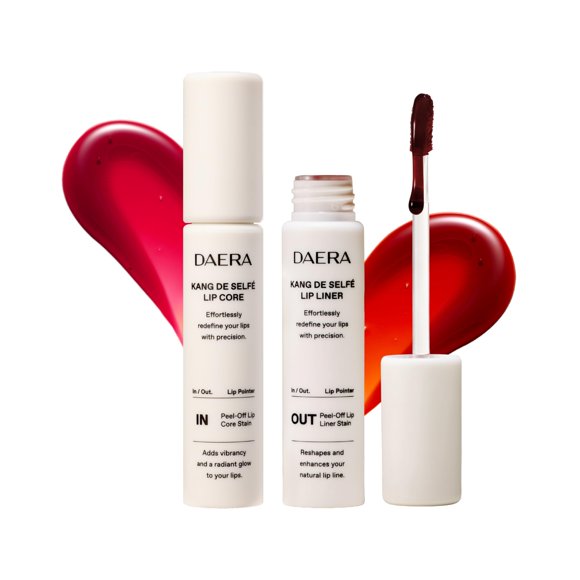 DAERA Tinte labial peel-off delineador impermeable Cool Cherry