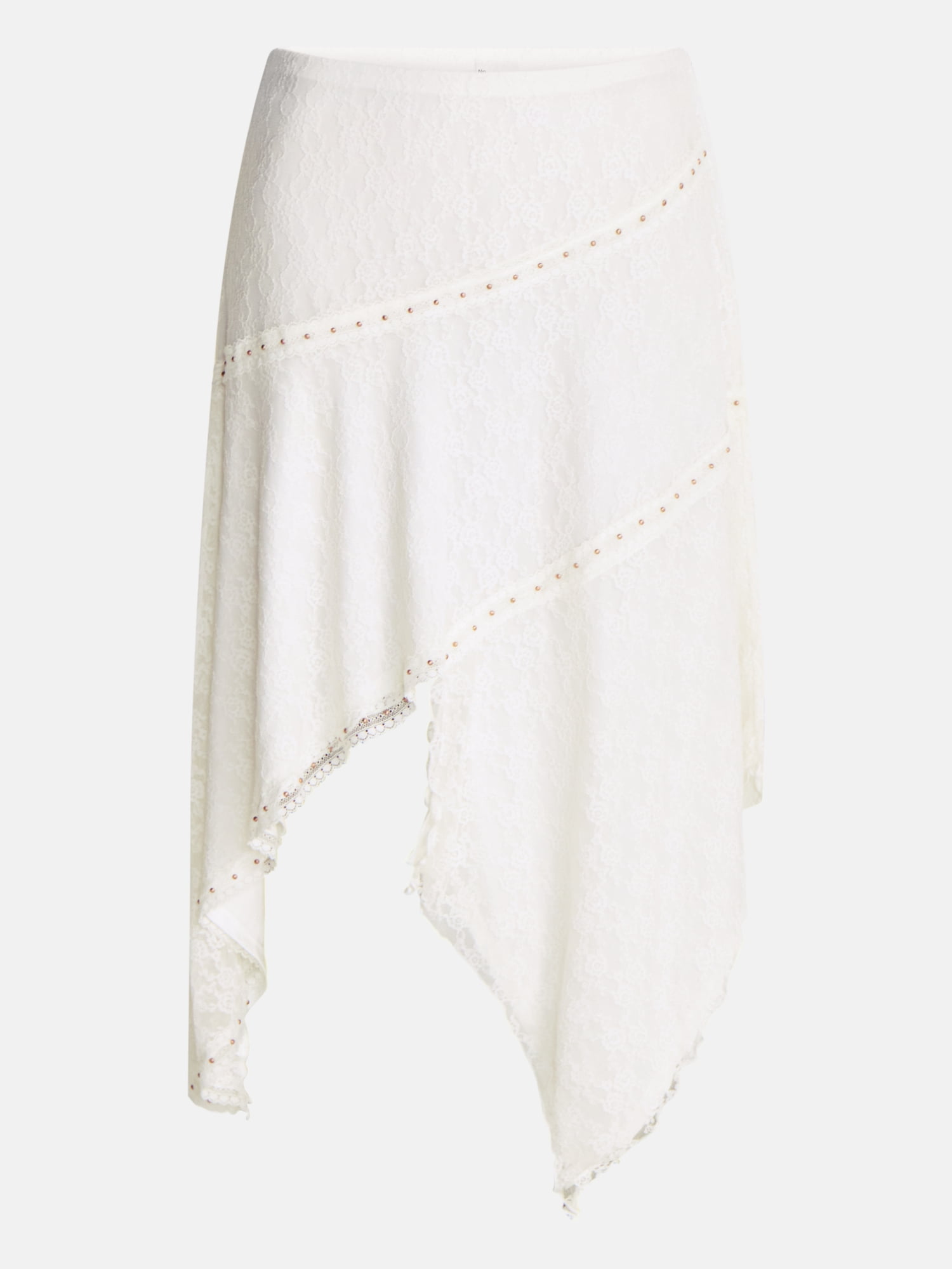 No Boundaries Asymmetrical Midi Skirt, Women’s XXS-XXL