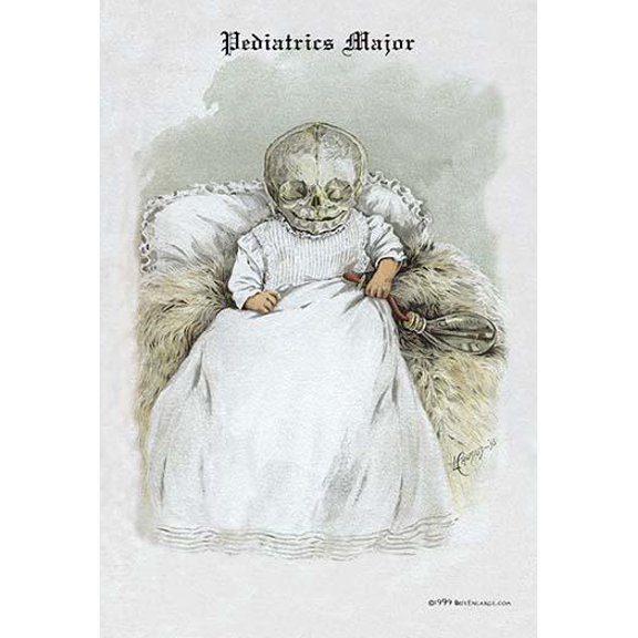 Pediatrics Major- Fine Art Canvas Print (20" x 30")