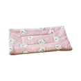 thumbnail image 2 of Thick Warm Pet Sleeping Mat for Dogs and Cats, All Season Polyester Bed Pad, White or Blue, Supportive Cushion for Crates, Sofas, Carriers and Home Comfort, 2 of 6