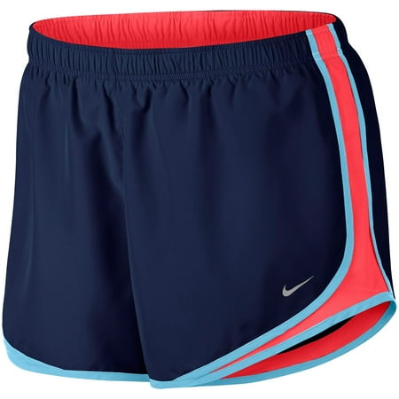 - Nike Women's 3'' Plus Size Dry Tempo Running Shorts - Binary Blue/Racer Pink - Size 1X