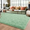 thumbnail image 3 of Rugs for Living Room Bedroom, Area Rugs 5x7 Fluffy Rug Carpet, Soft Shaggy Modern Floor Rug for Kids Boys Girls Room, Plush Fuzzy Dorm Rug for Home Decor Aesthetic, Mint Green, 3 of 16