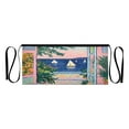 thumbnail image 7 of Yayeee Waist Apron with Pockets for Cooking Waterproof Half Server Aprons, Colorful Seaside, 7 of 7