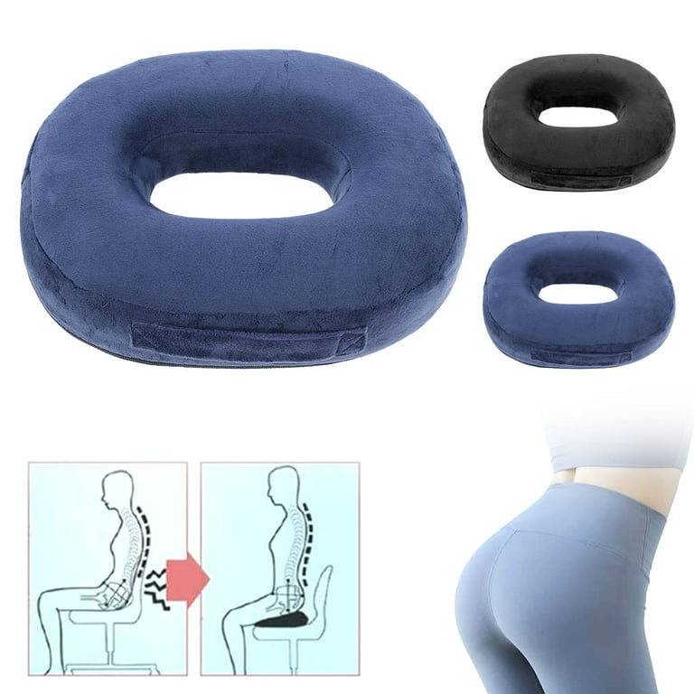 Honrane Comfortable Seat Cushion - Slow Rebound, Pressure Relief Hip Fit,  Postpartum Pregnancy Donut Chair Cushions, Home Supplies 