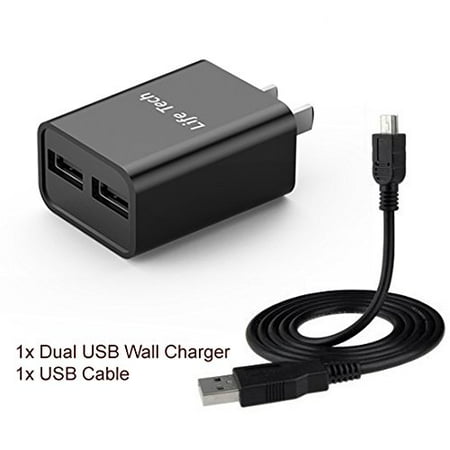 4370 Gps (For Magellan Maestro 3200 3210 3220 3225 3250 4250 4350 4370 4700 5310 GPS 10W 2100mAh Dual USB Ports Wall Home House AC)
