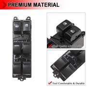 8974174690 Master Power Window Regulator Controller Switch Button Fit for Isuzu D-Max Dmax Pickup 2012-2019, 12 Pins on Left Hand Drive for 4-Door